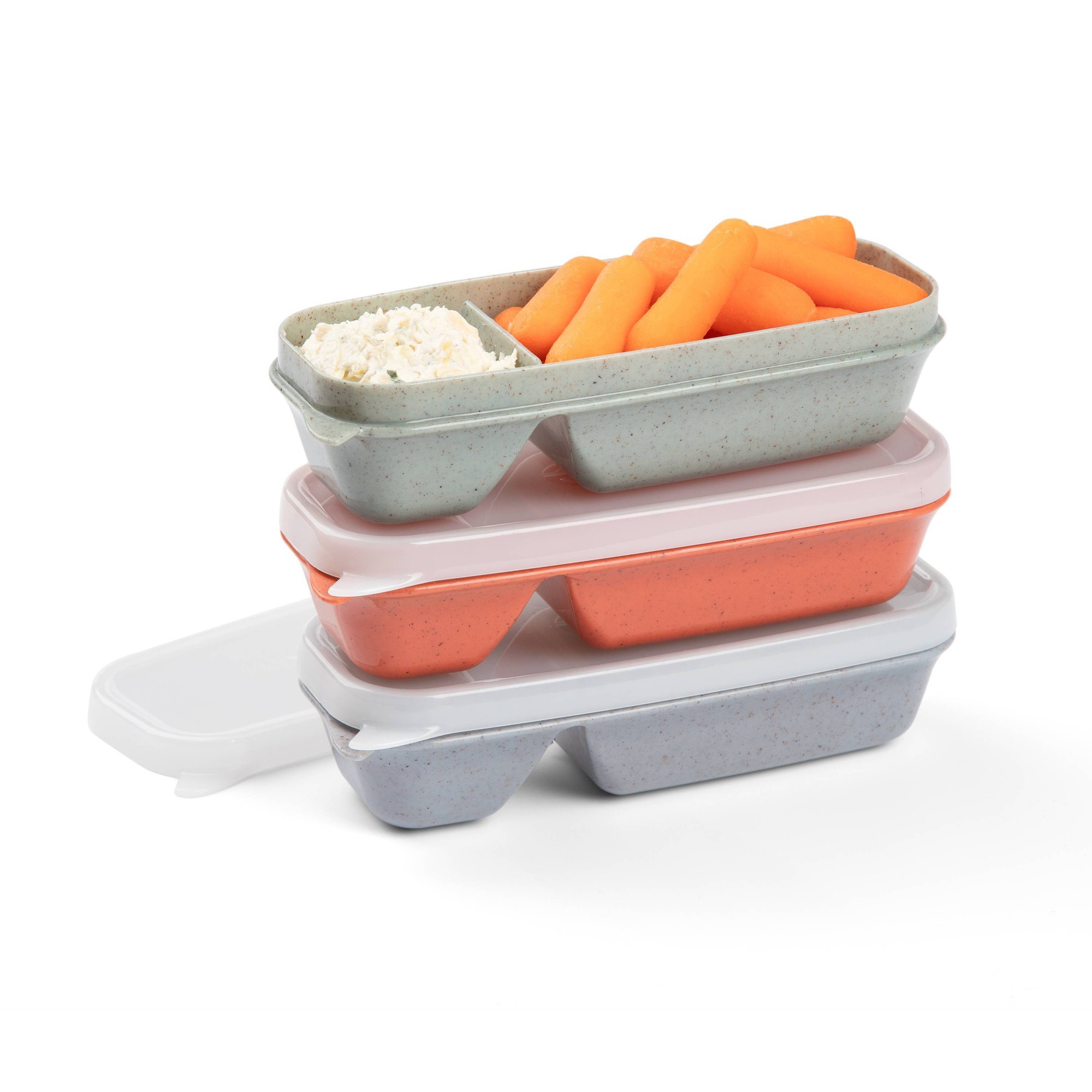 Meal Prep Lunch - Szczelny pojemnik na przekąski i sosy