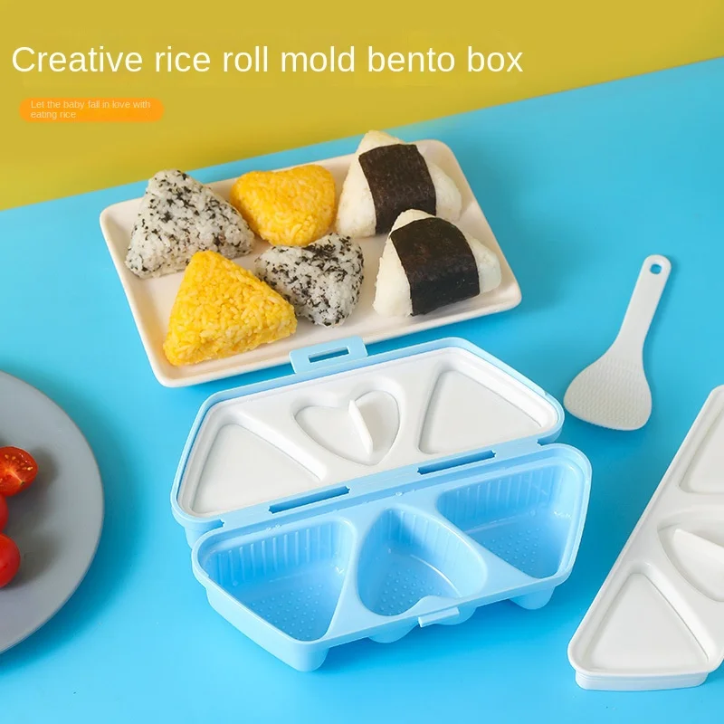 Meal Prep Rice - Składane przenośne trójkątne narzędzie do sushi