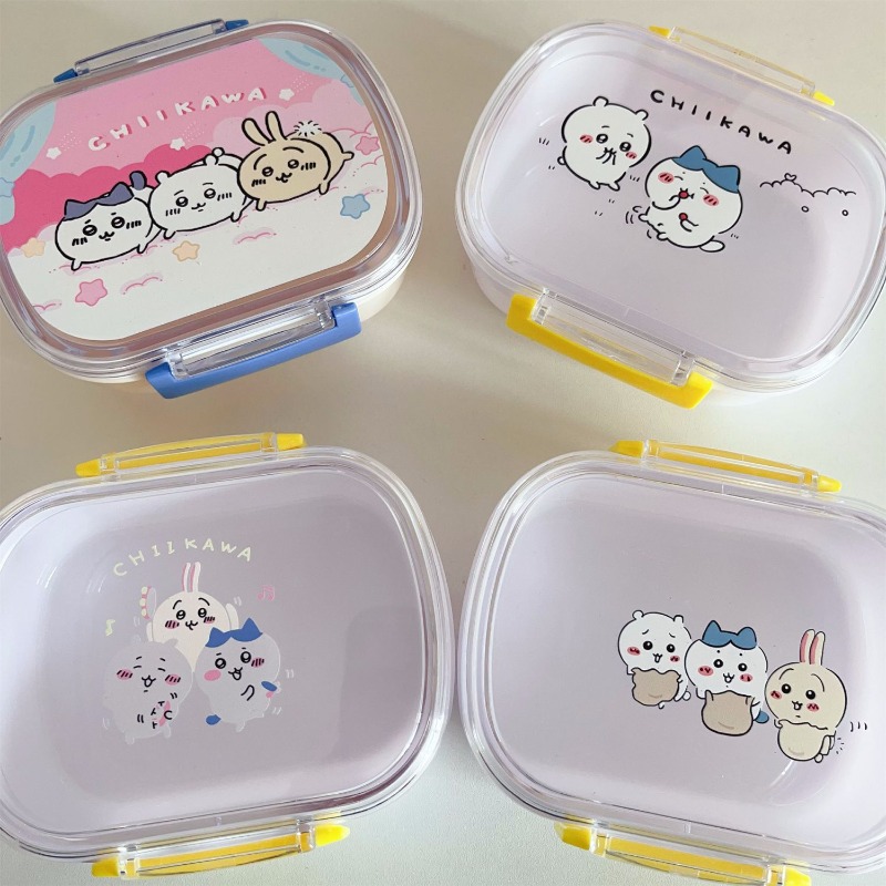 Meal Prep No Microwave - Pojemnik na lunch Hot Chiikawa, przenośny,