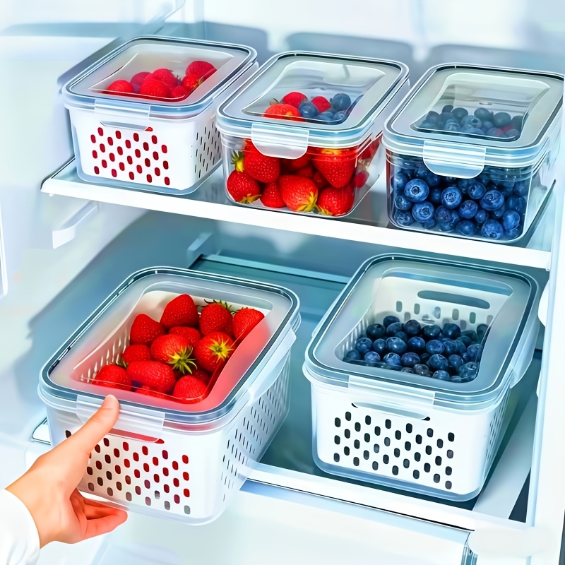 Meal Prep Recipes - 4 szt./zestaw Pojemniki do przechowywania żywności,
