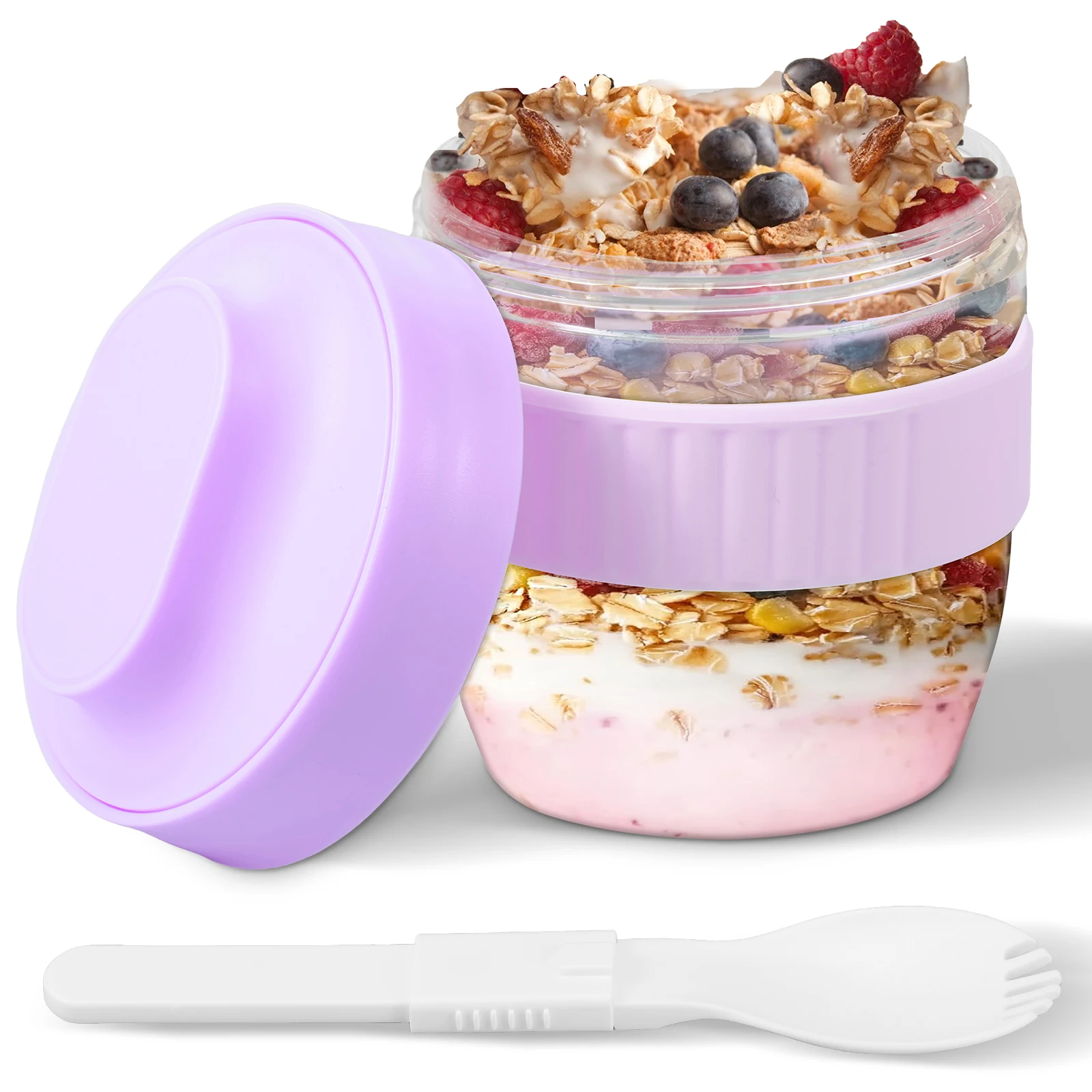 Meal Prep Oatmeal - Pojemnik na owsiankę na noc z