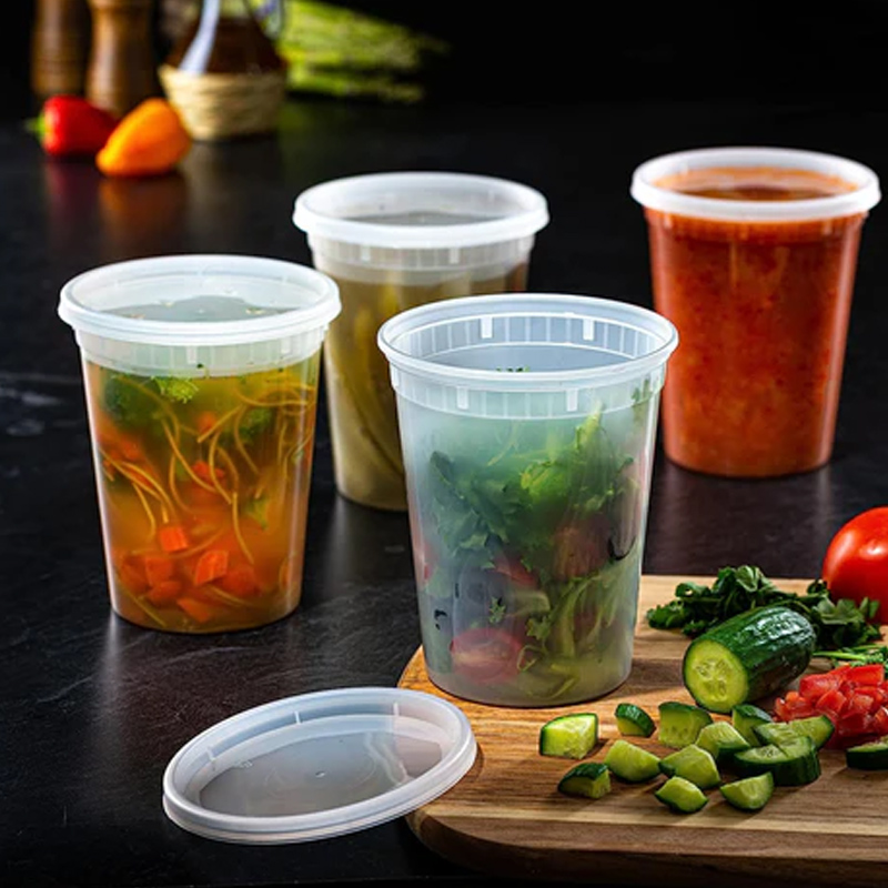 Meal Prep Lunch - Pojemniki do przechowywania żywności z pokrywkami