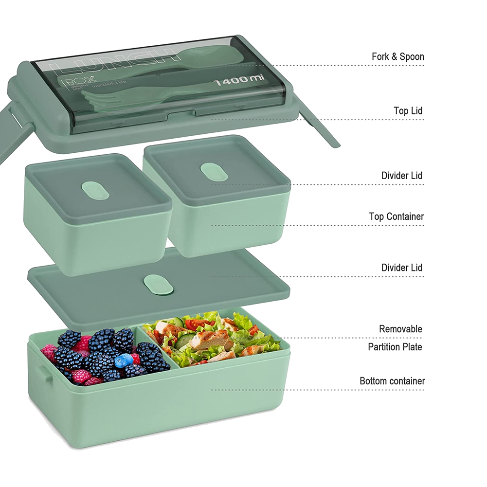 Zestaw ABFW Bento Box, pojemni – Meal Prep Kit recenzja i cena