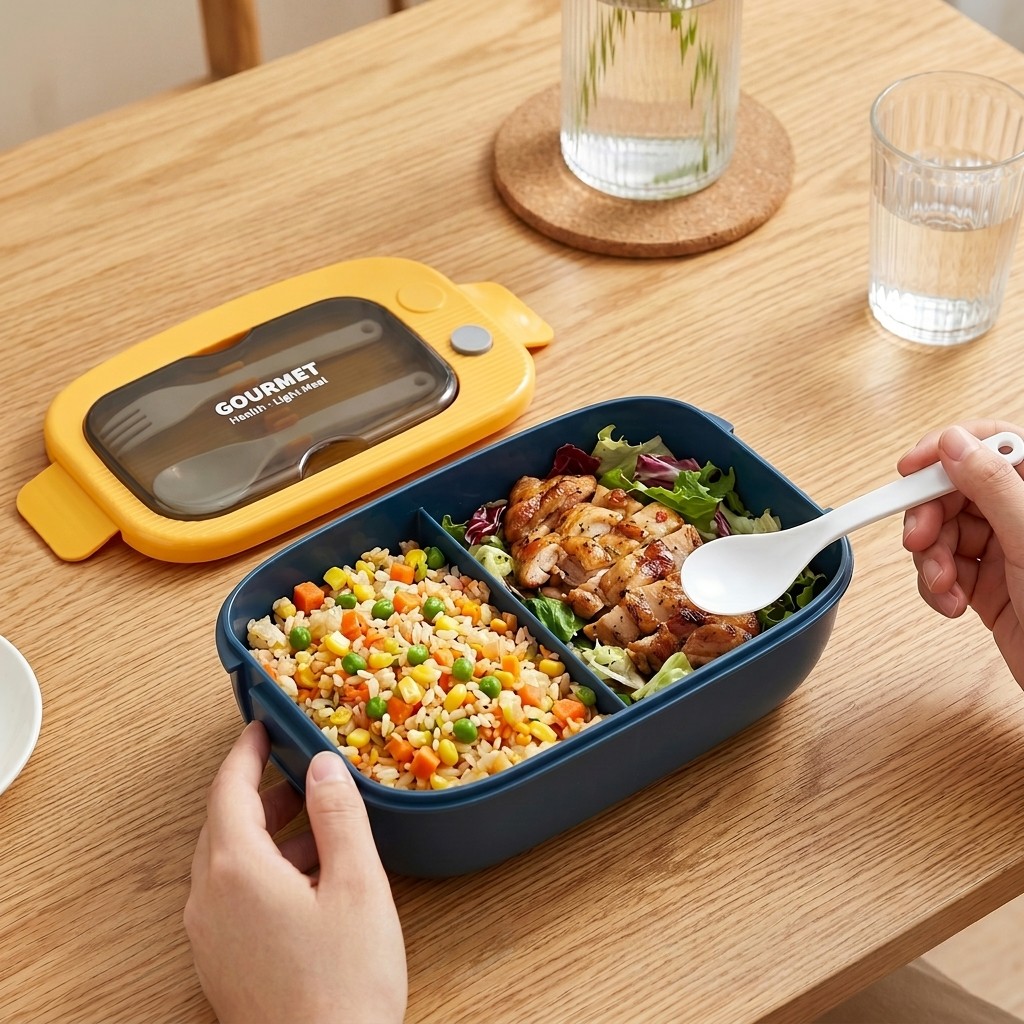 Plastikowy pojemnik bento do m – Meal Prep Lunch recenzja i cena