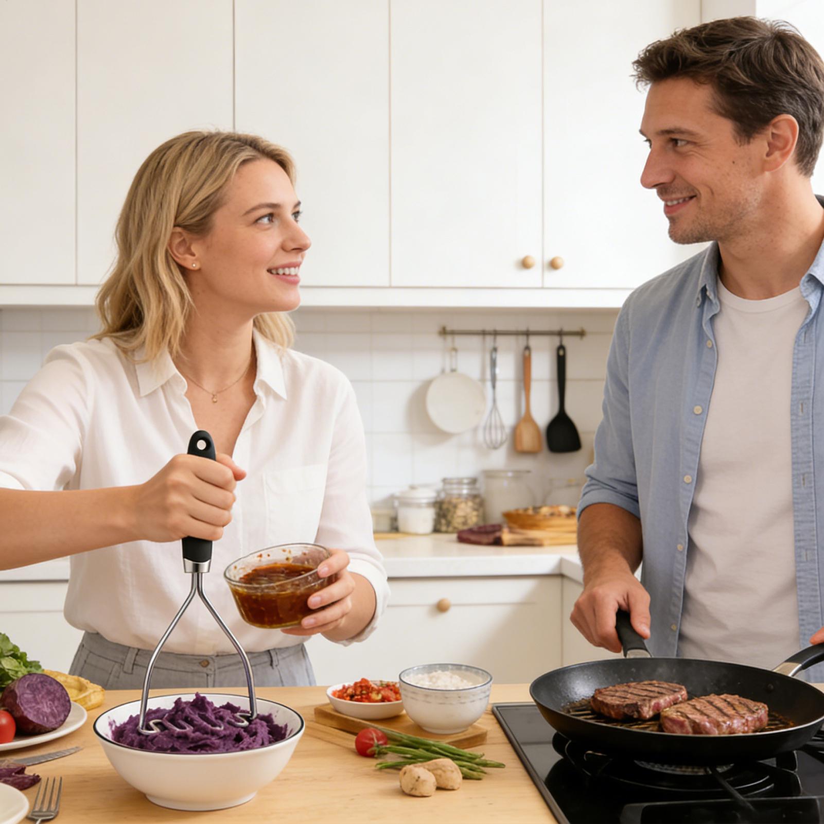 Tłuczek do ziemniaków, praska  – Meal Prep Potatoes recenzja i cena
