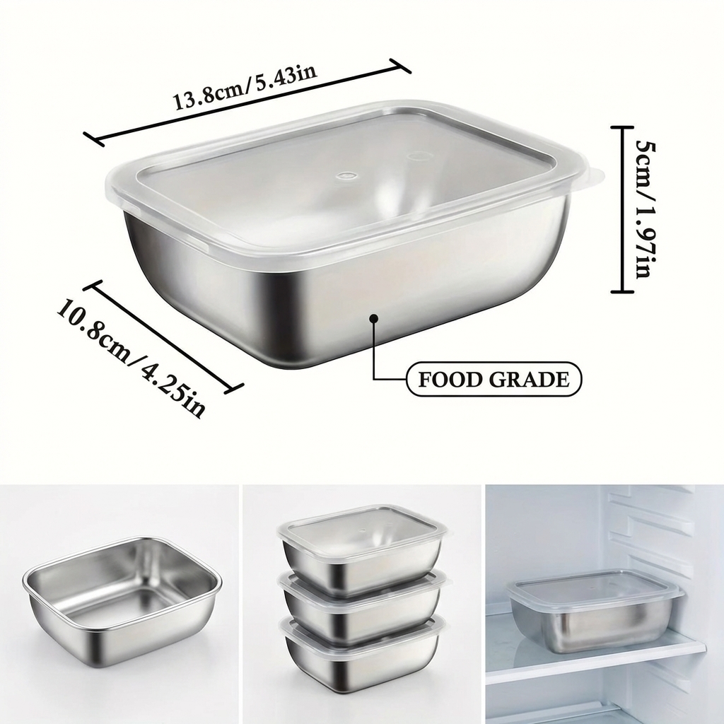 5 sztuk pojemników na żywność  – Meal Prep Lunch recenzja i cena