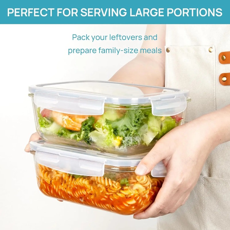 18-częściowy zestaw szklanych  – Meal Prep Kit recenzja i cena