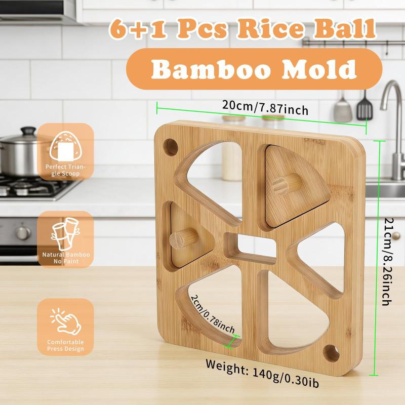 Drewniana forma do onigiri, 5/ – Meal Prep Rice recenzja i cena