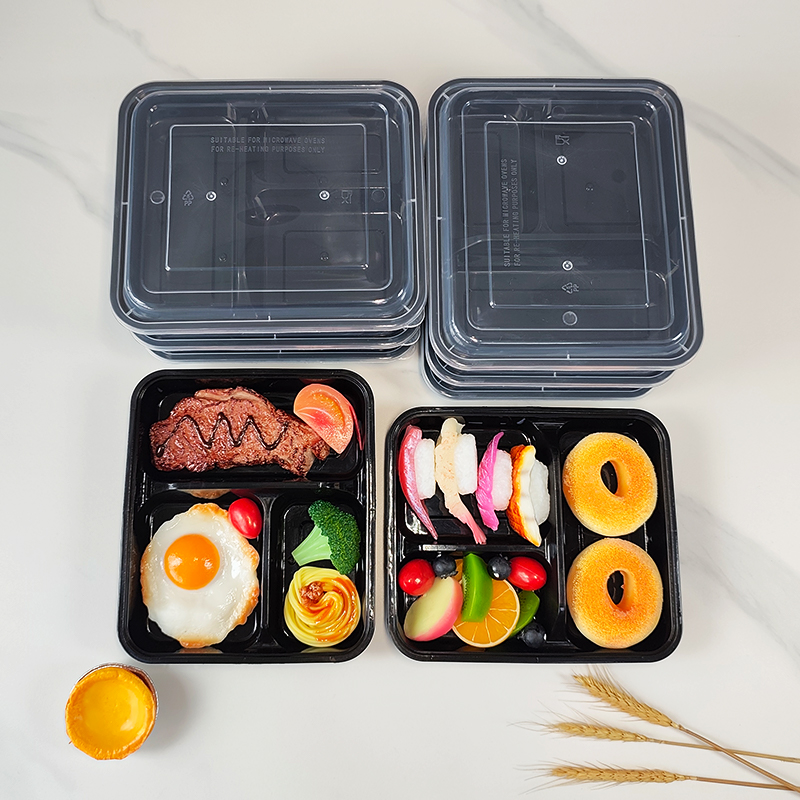 Pojemniki na posiłki z 3 przeg – Meal Prep Recipes recenzja i cena