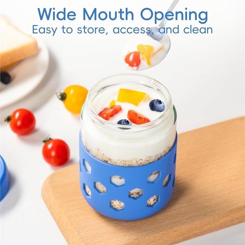 Słoiki szklane AB33 z hermetyc – Meal Prep Oatmeal recenzja i cena